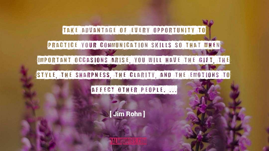 Communication Skills quotes by Jim Rohn