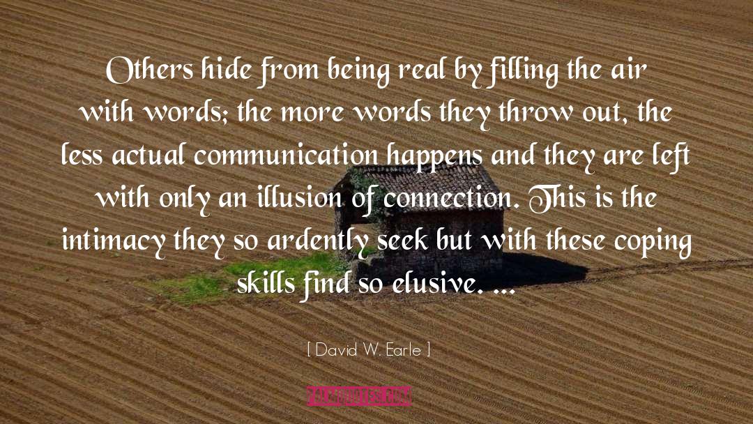 Communication Skills quotes by David W. Earle