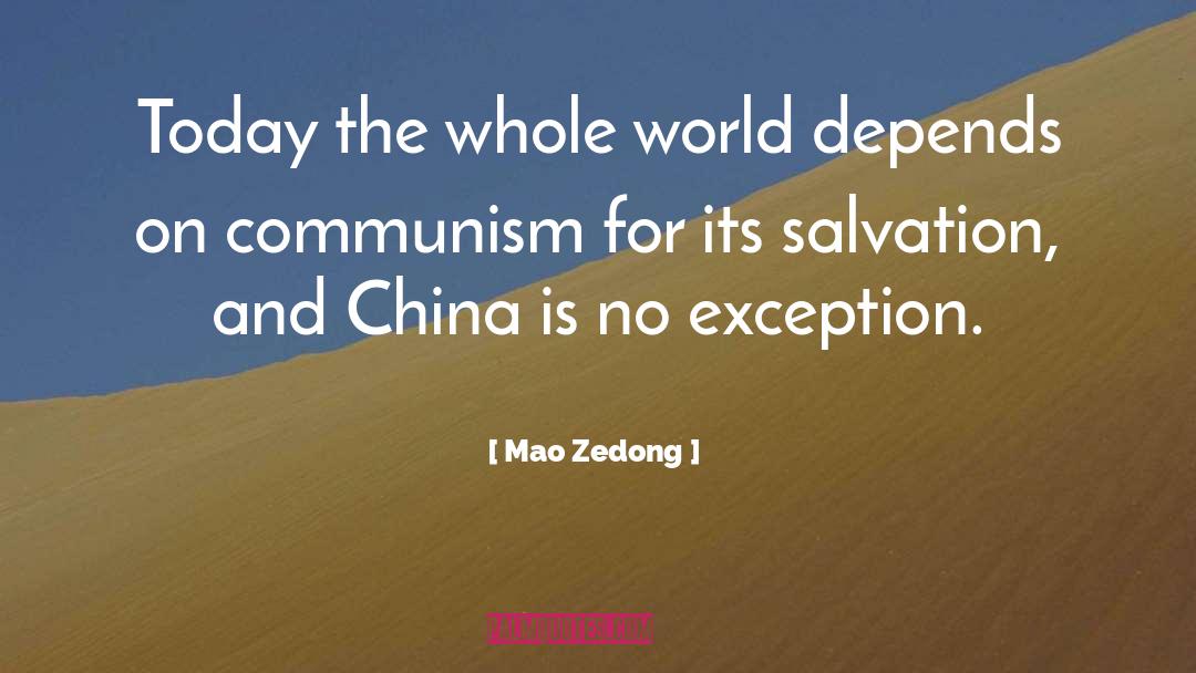 Communication World quotes by Mao Zedong