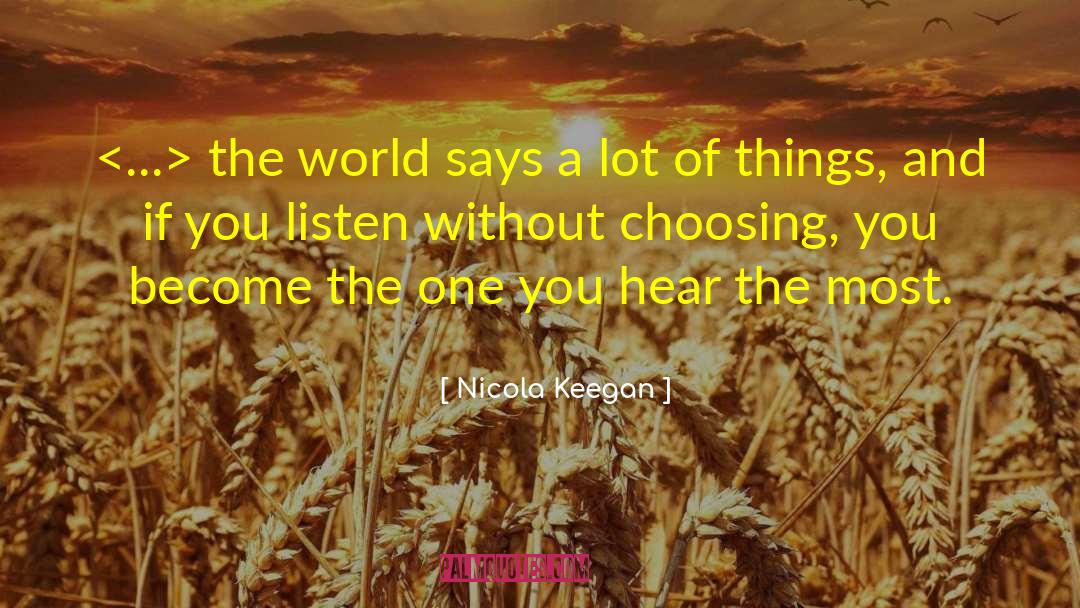 Communication World quotes by Nicola Keegan