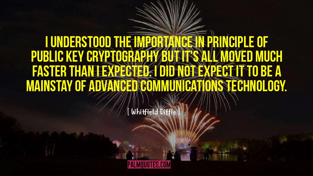 Communications quotes by Whitfield Diffie
