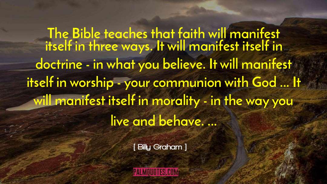 Communion With God quotes by Billy Graham