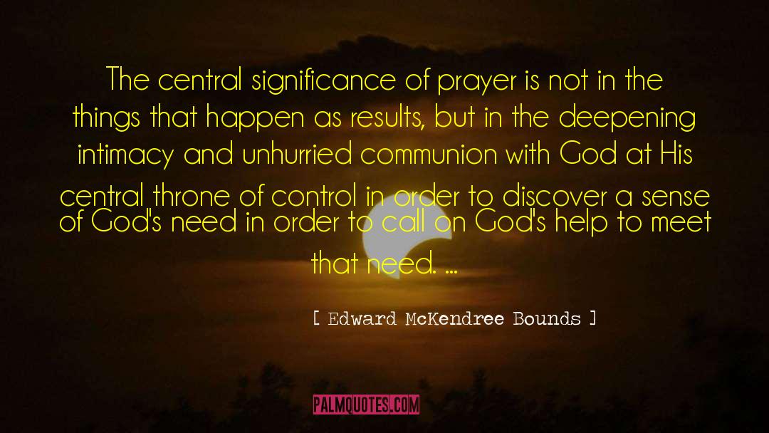 Communion With God quotes by Edward McKendree Bounds