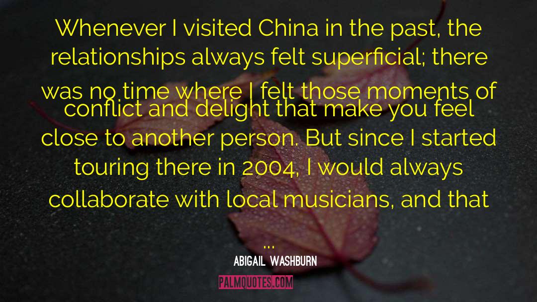 Communist China quotes by Abigail Washburn