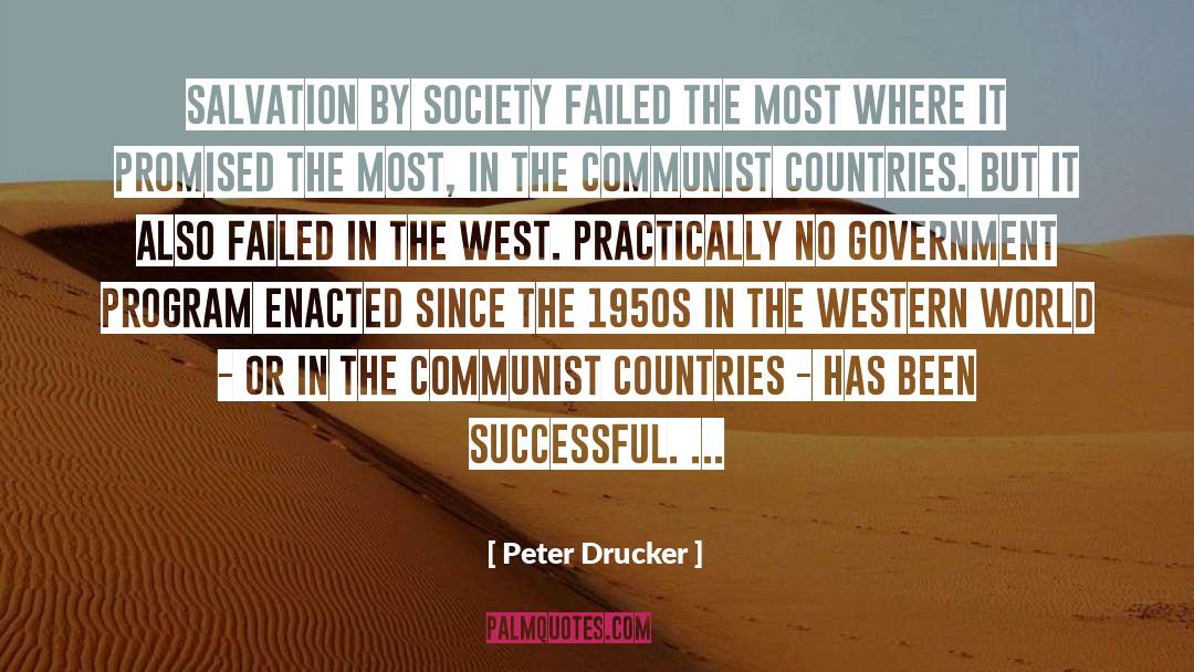 Communist China quotes by Peter Drucker
