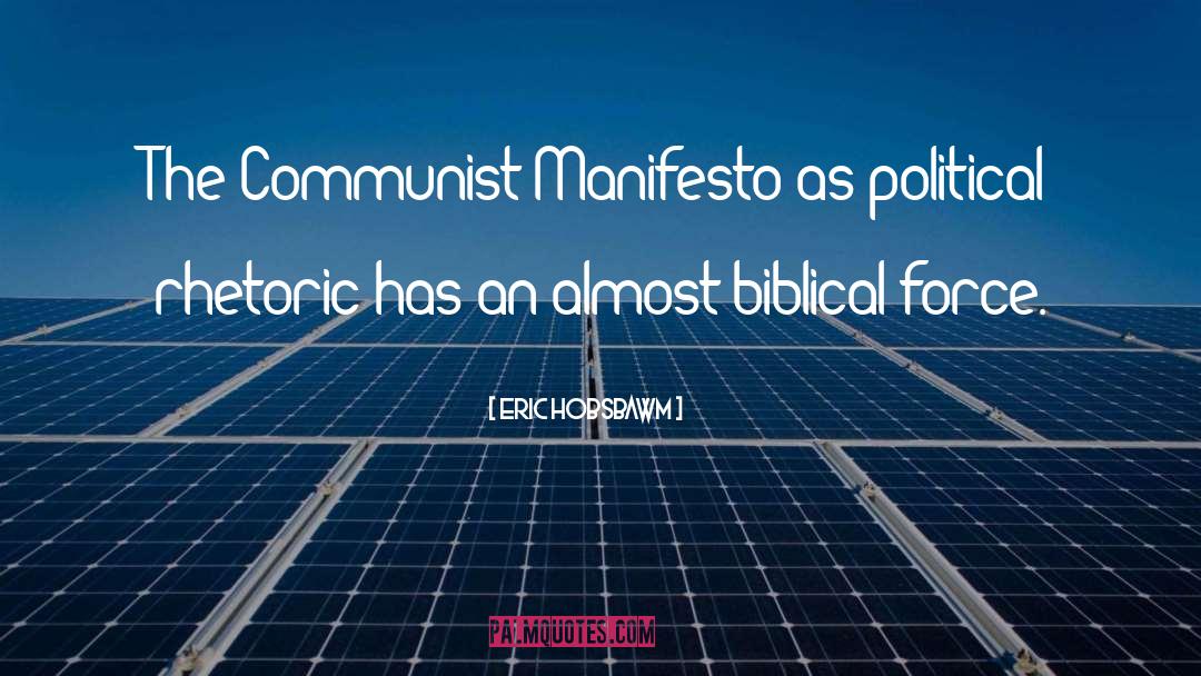 Communist Manifesto quotes by Eric Hobsbawm