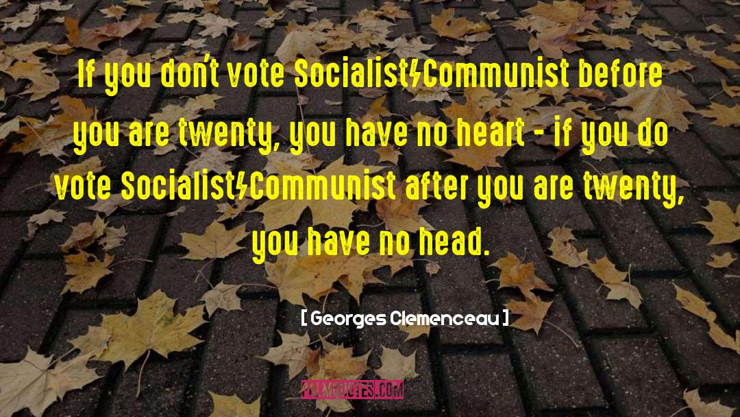 Communist Manifesto quotes by Georges Clemenceau