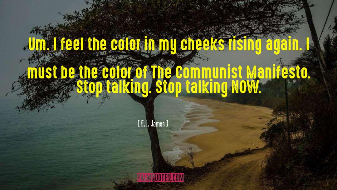 Communist quotes by E.L. James