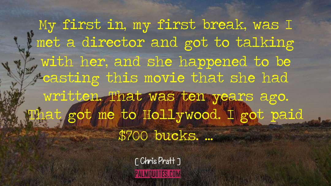 Communists In Hollywood quotes by Chris Pratt