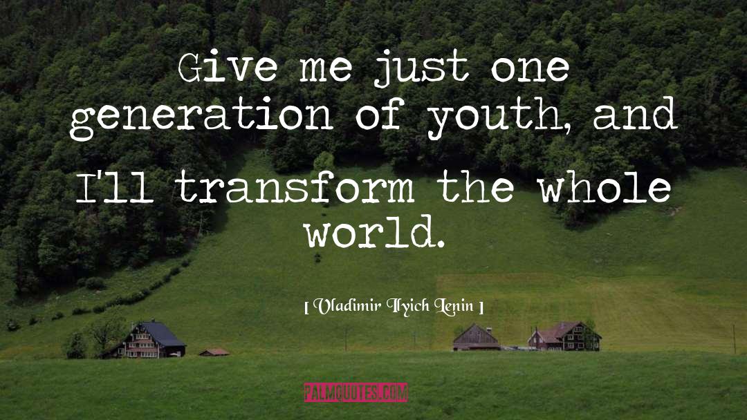 Community And Youth quotes by Vladimir Ilyich Lenin