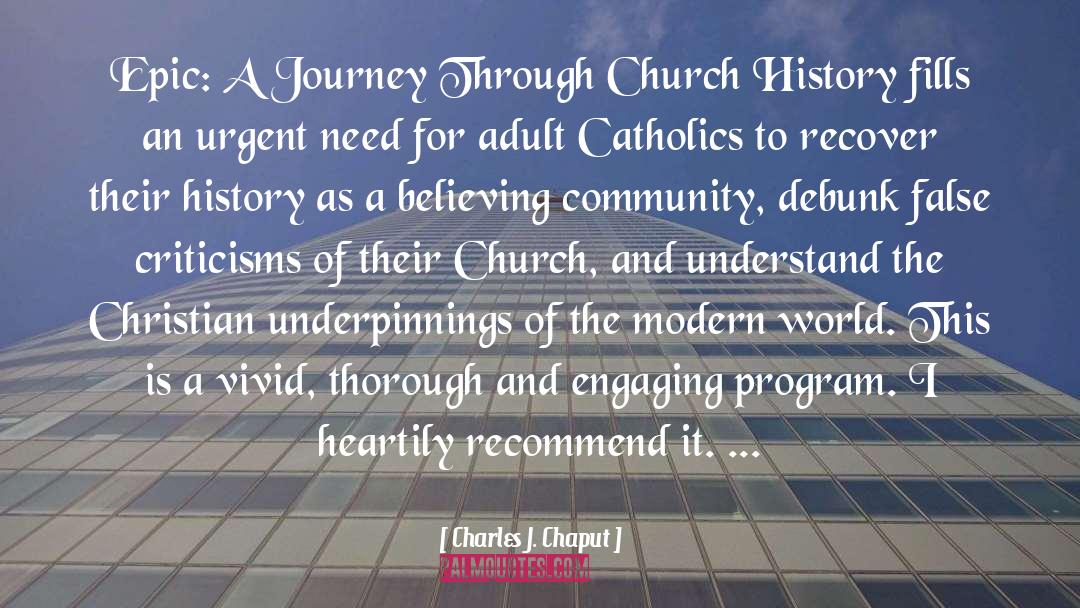 Community Building quotes by Charles J. Chaput