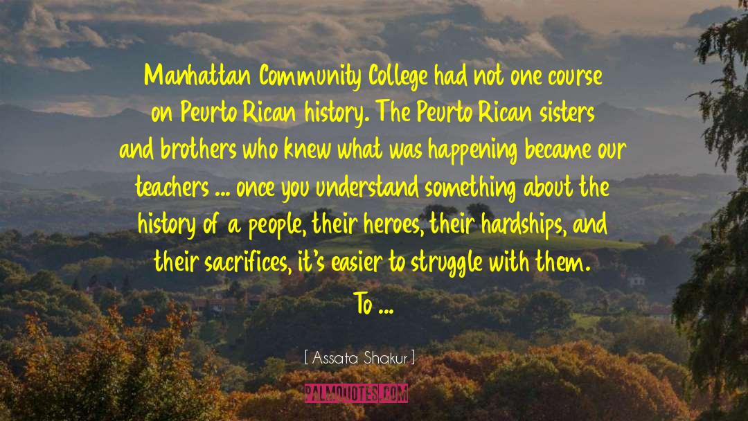 Community College quotes by Assata Shakur