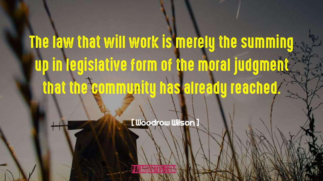 Community Development quotes by Woodrow Wilson