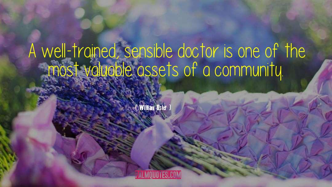 Community Health quotes by William Osler