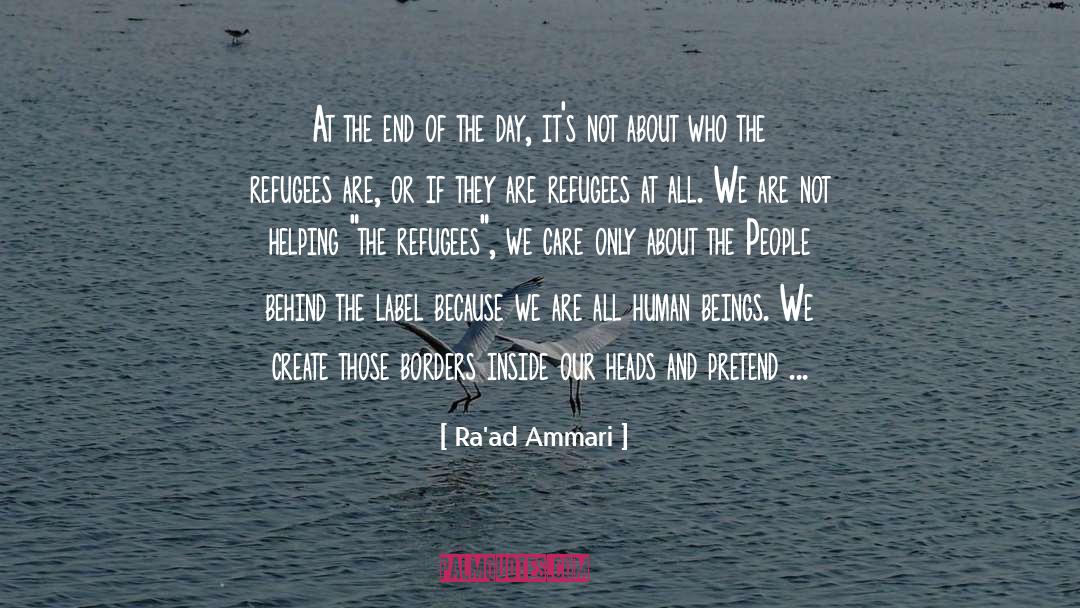 Community Humanity Love quotes by Ra'ad Ammari