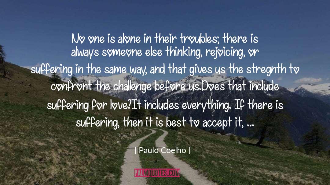 Community Humanity Love quotes by Paulo Coelho