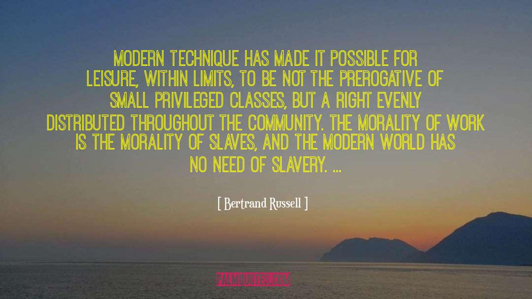 Community Needs quotes by Bertrand Russell