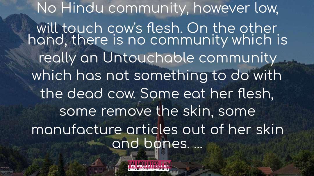 Community Organizing quotes by B.R. Ambedkar