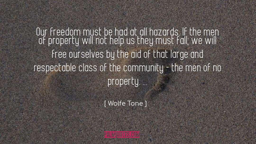 Community quotes by Wolfe Tone