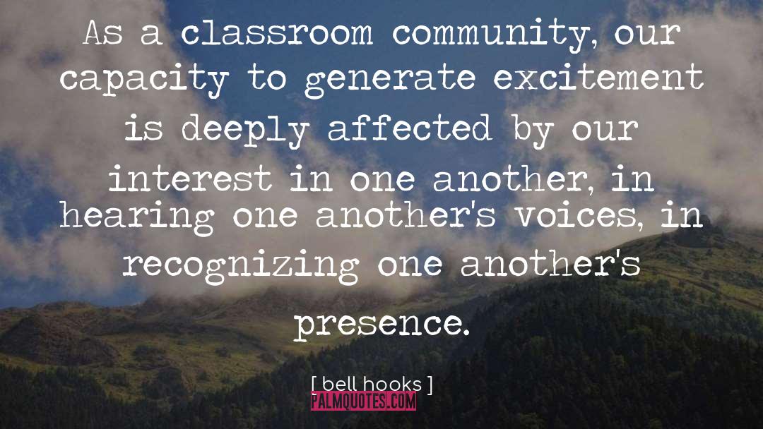 Community Relations quotes by Bell Hooks