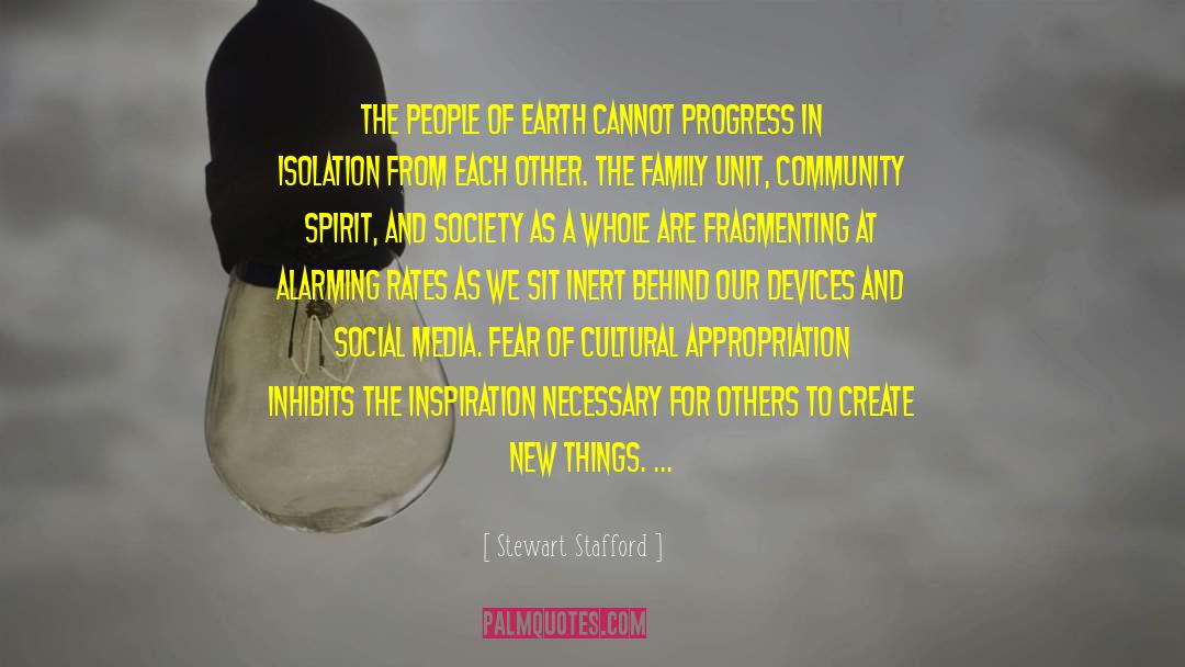 Community Spirit quotes by Stewart Stafford