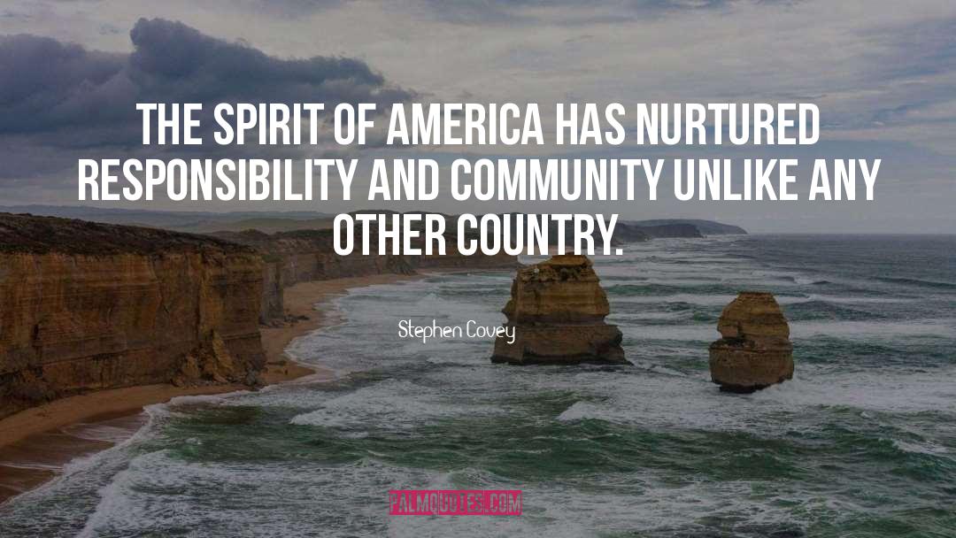 Community Spirit quotes by Stephen Covey