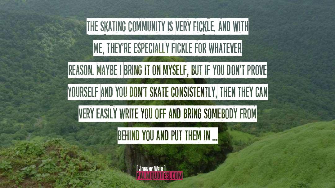 Community Spirit quotes by Johnny Weir