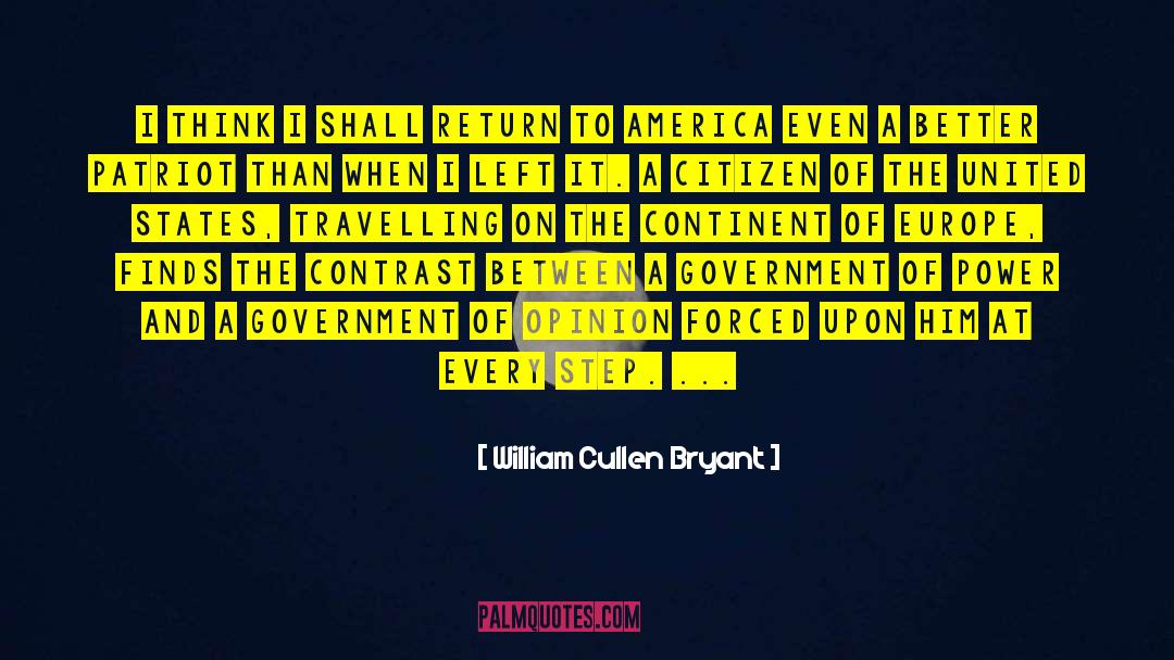 Compacts Between States quotes by William Cullen Bryant