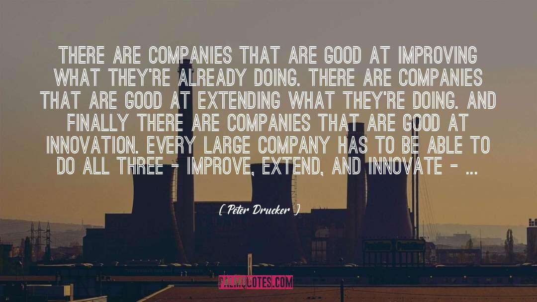 Companies quotes by Peter Drucker