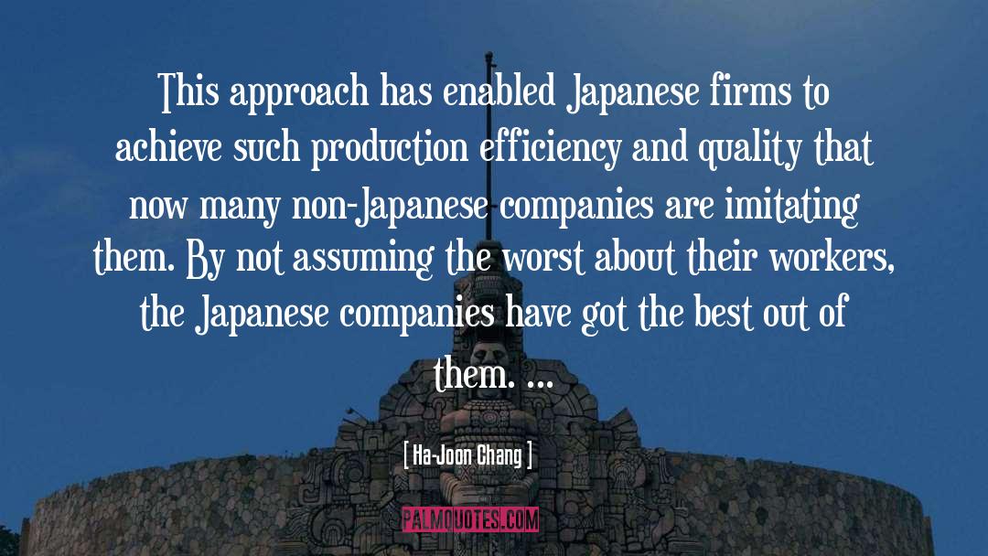 Companies quotes by Ha-Joon Chang