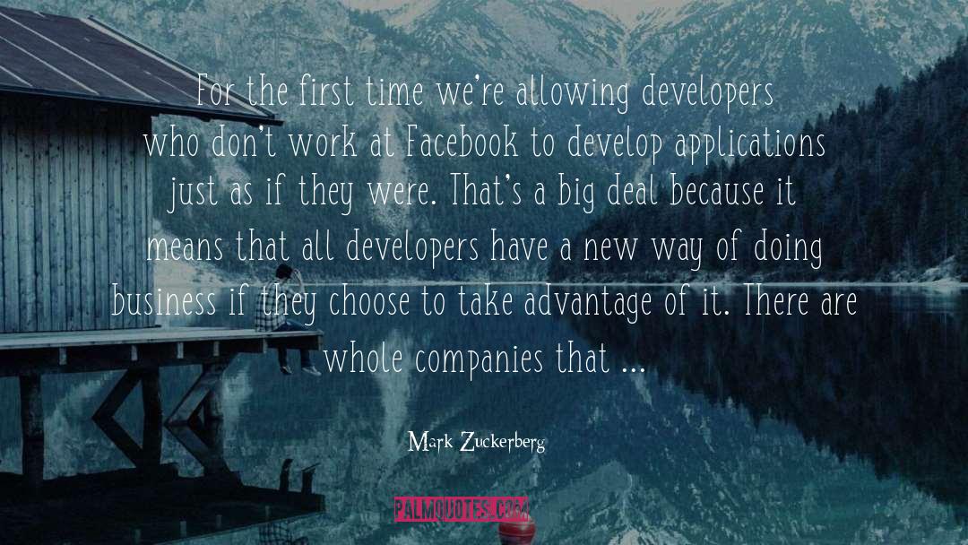 Companies quotes by Mark Zuckerberg