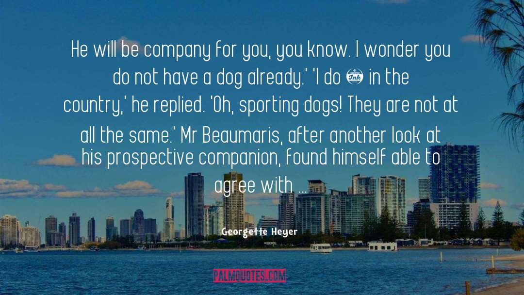 Companion quotes by Georgette Heyer
