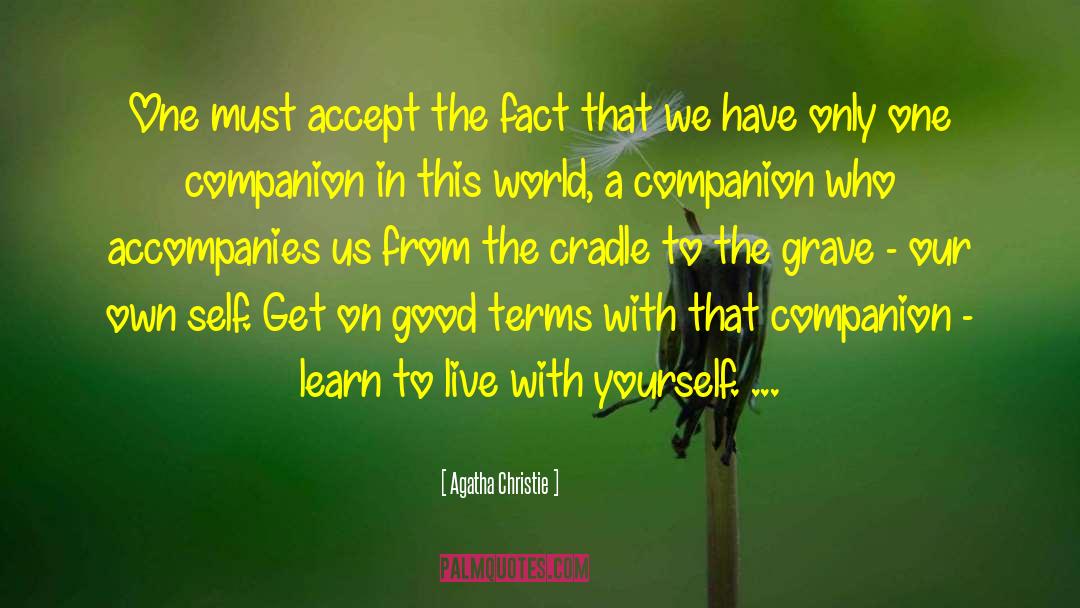 Companion quotes by Agatha Christie