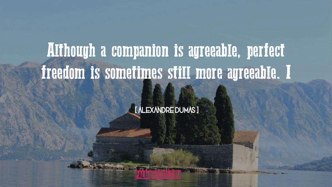 Companion quotes by Alexandre Dumas