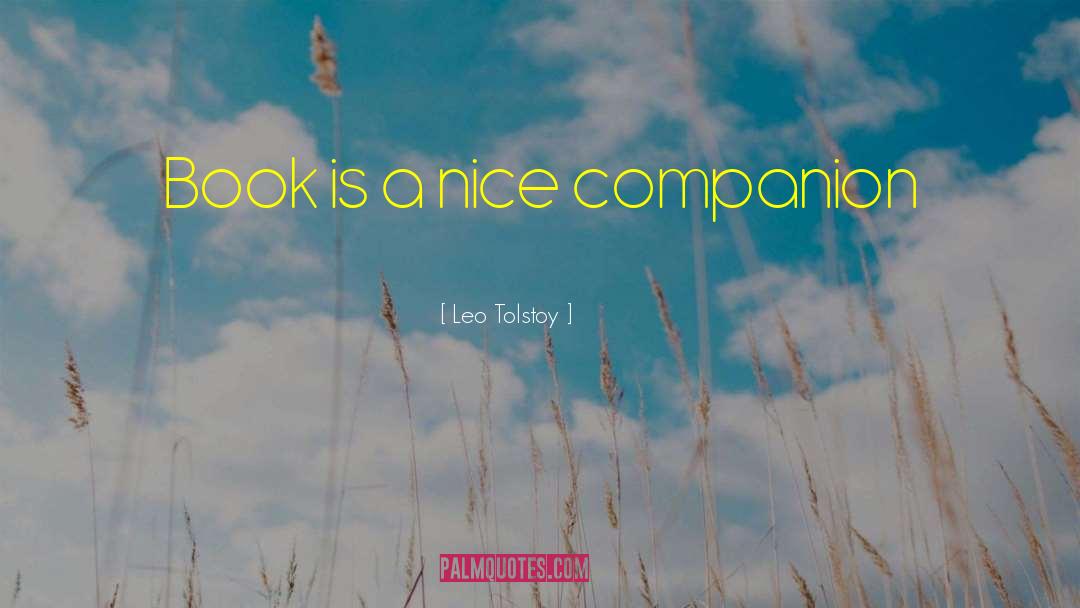 Companion quotes by Leo Tolstoy