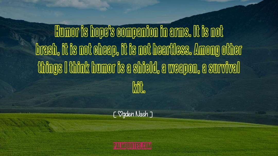 Companion quotes by Ogden Nash