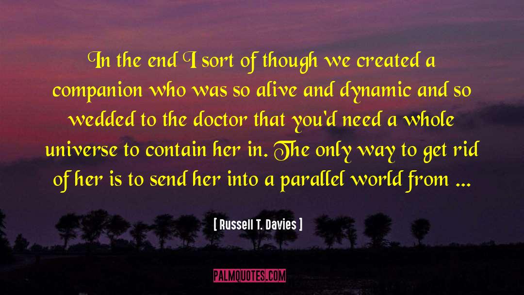 Companion quotes by Russell T. Davies