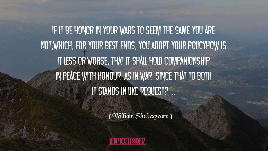 Companionship quotes by William Shakespeare