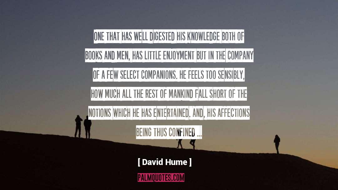 Company Framework quotes by David Hume