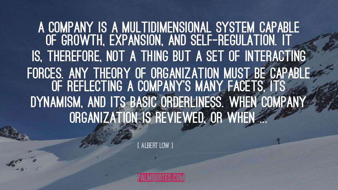 Company Framework quotes by Albert Low