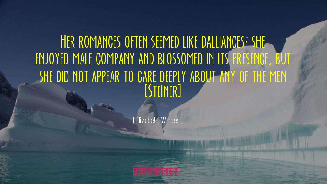 Company Love quotes by Elizabeth Winder