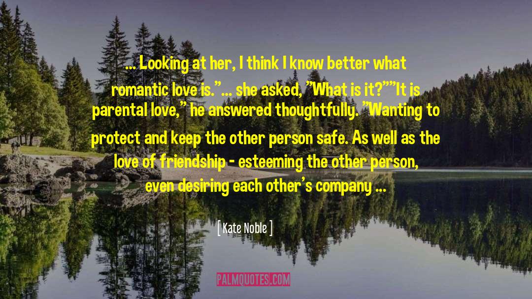 Company Love quotes by Kate Noble