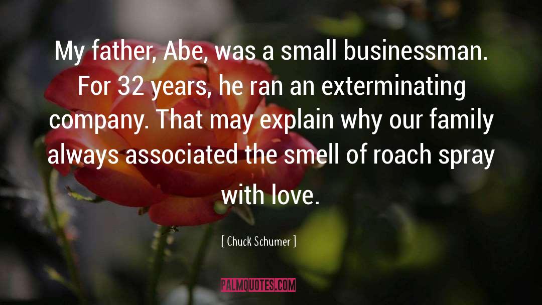 Company Love quotes by Chuck Schumer