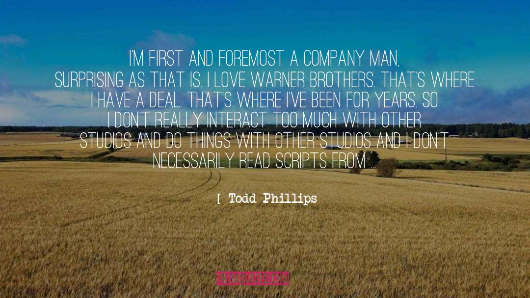 Company Man quotes by Todd Phillips