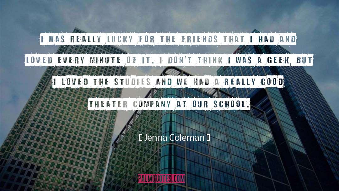 Company Parties quotes by Jenna Coleman