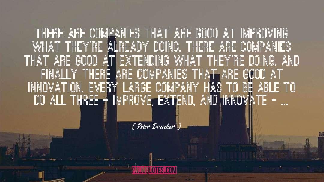 Company quotes by Peter Drucker