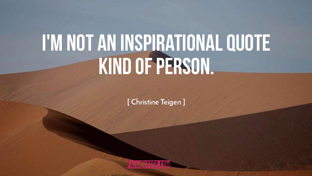 Compara Quote quotes by Christine Teigen