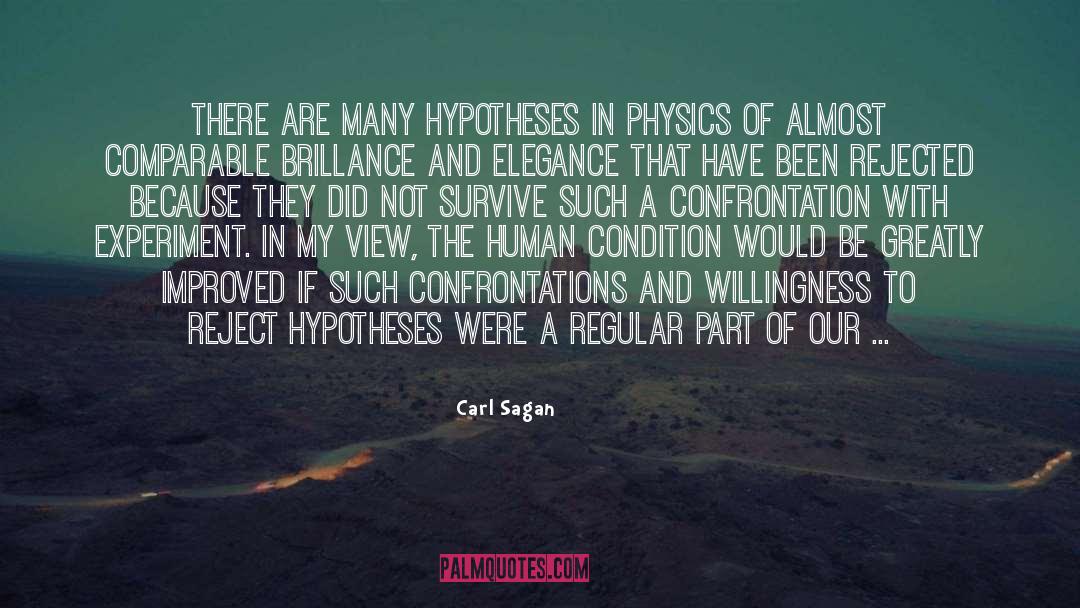 Comparable quotes by Carl Sagan