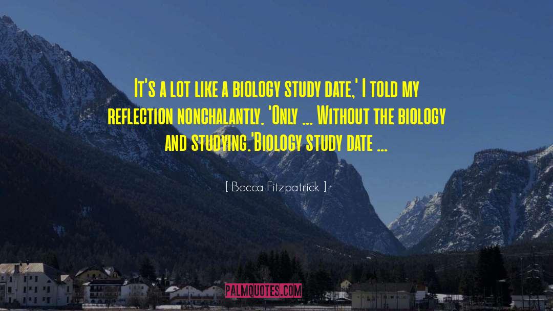 Comparative Biology quotes by Becca Fitzpatrick