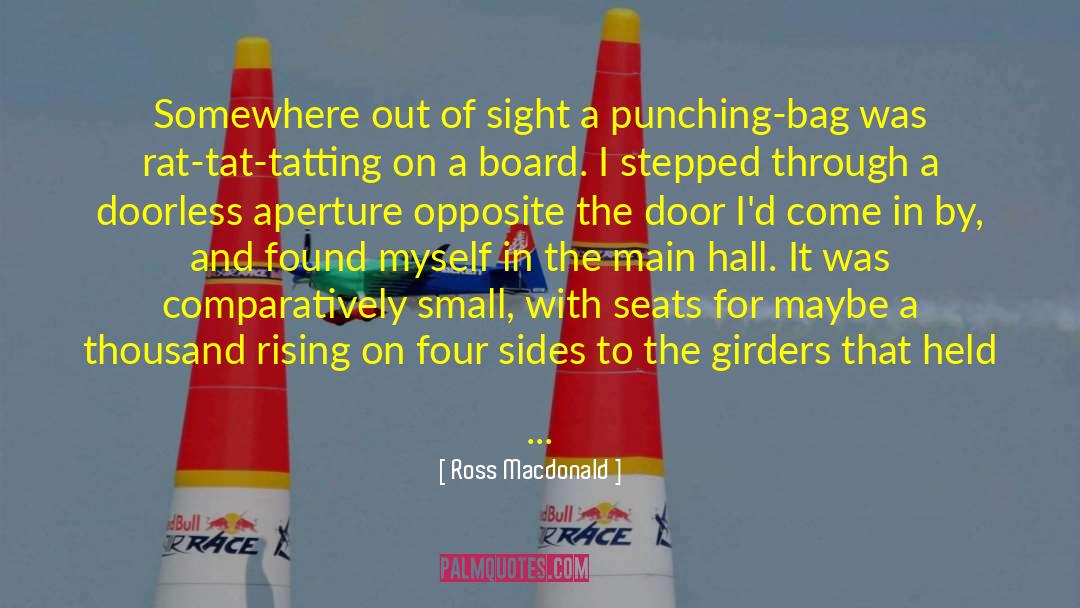 Comparatively Small quotes by Ross Macdonald